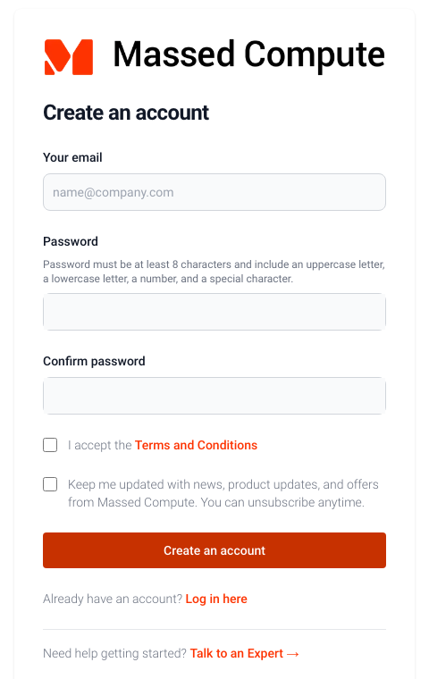 Sign Up
