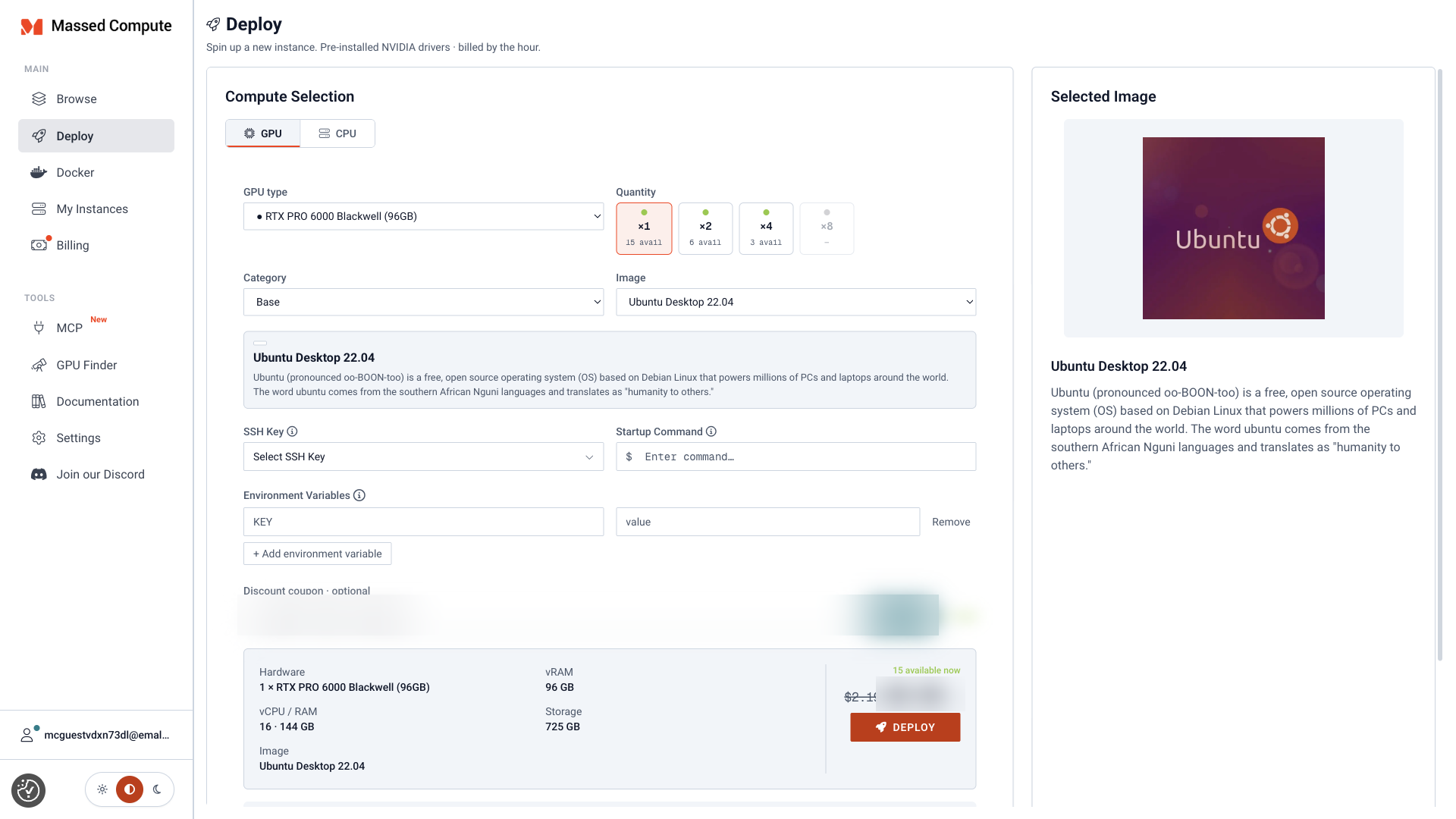 deploy example