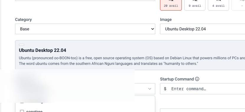 Select SSH key on Deploy